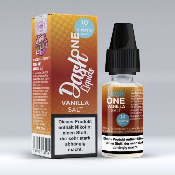Dash One - Vanilla 10ml Liquid