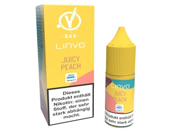 Linvo Nikotinsalz Liquid - Juicy Peach 10ml 20mg/ml