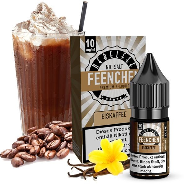 Nebelfee Nikotinsalz Liquid - Eiskaffee Feenchen 10ml