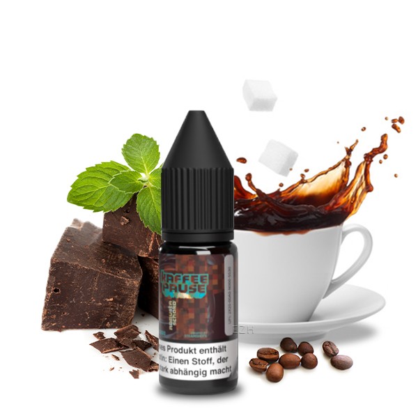 Kaffeepause by Steamshots Nikotinsalzliquid - Robusta Schoko 10ml 20mg/ml