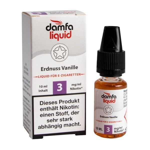 Damfaliquid Liquid - Erdnuss Vanille 10ml