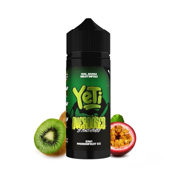 Yeti Overdosed Aroma - Kiwi Passionfruit Ice 10ml