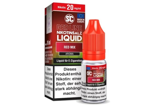 SC Red Line Nikotinsalz Liquid - Red Mix 10ml