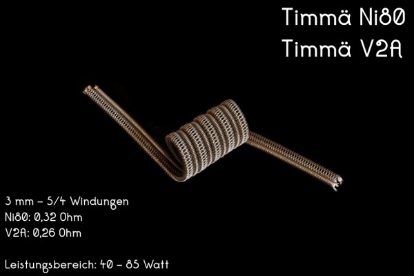 TIMMÄ Coil - 0,33 Ohm - NiChrom