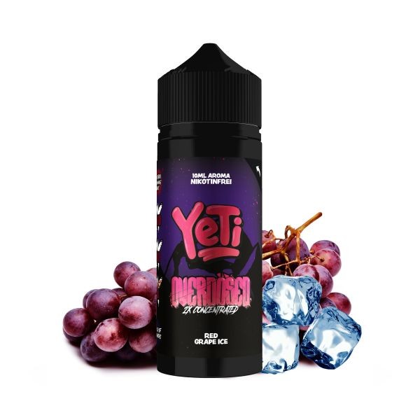 Yeti Overdosed Aroma - Red Grape Ice 10ml