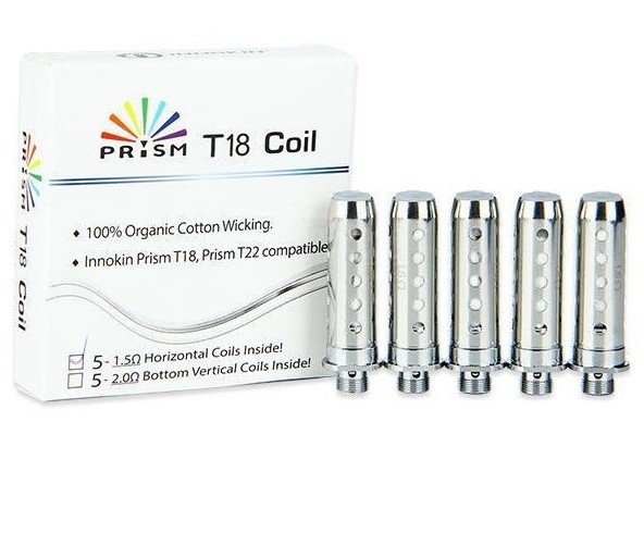 Innokin Prism / Endura T18/T22/T18 II Coil 1,5 Ohm 5 Stück