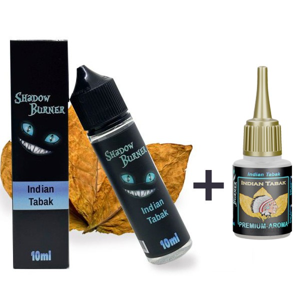 Shadow Burner - Indian Tabak Longfill + Refill Aroma Bundle