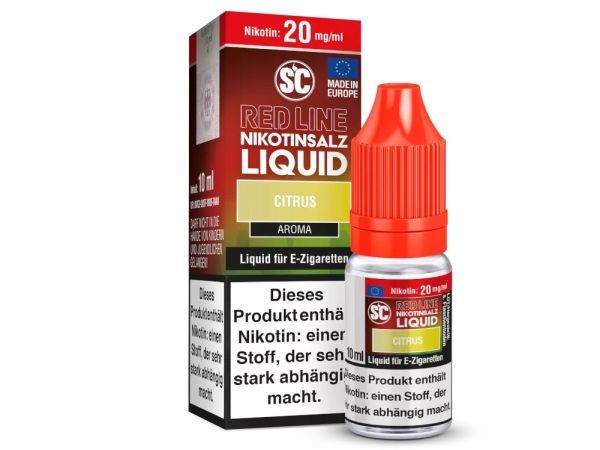 SC Red Line Nikotinsalz Liquid - Citrus 10ml