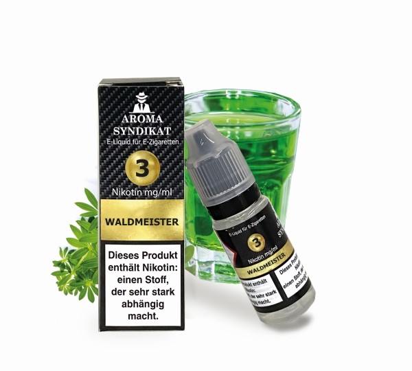 Aroma Syndikat Liquid - Waldmeister 10ml 18mg Nikotinsalz