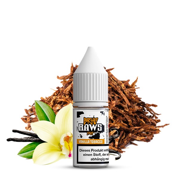 Barehead Nikotinsalz Liquid Raws - Vanilla Tobacco 10ml