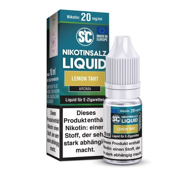 SC Nikotinsalz Liquid - Lemon Tart 10ml