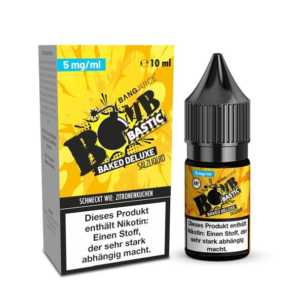 Bang Juice Nikotinsalz Liquid - Bomb Bastic Baked Deluxe 10ml