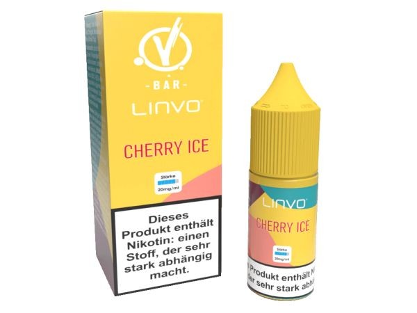 Linvo Nikotinsalz Liquid - Cherry Ice 10ml 20mg/ml