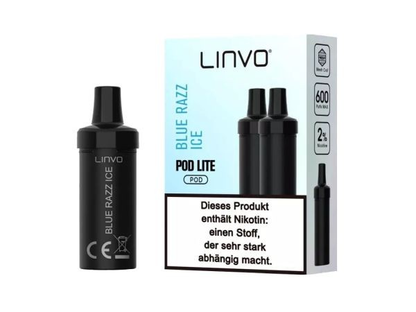 Linvo - Lite Pod Cartridge 2ml 20mg/ml (2Stück)