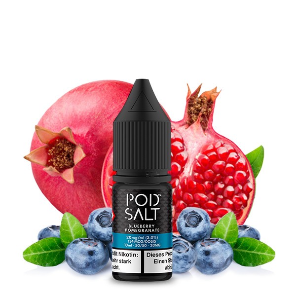 Pod Salt Fusion Liquid - Blueberry Pomgranate 10ml 20mg/ml