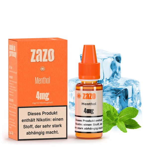 ZAZO Classics Liquid - Menthol 10ml