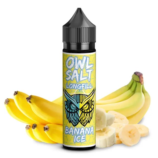 OWL Salt Longfill Aroma - Banana Ice 10ml