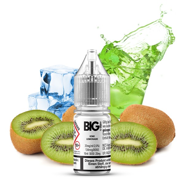 Big Tasty Nikotinsalz Liquid - Kiwi Lemonade 10ml