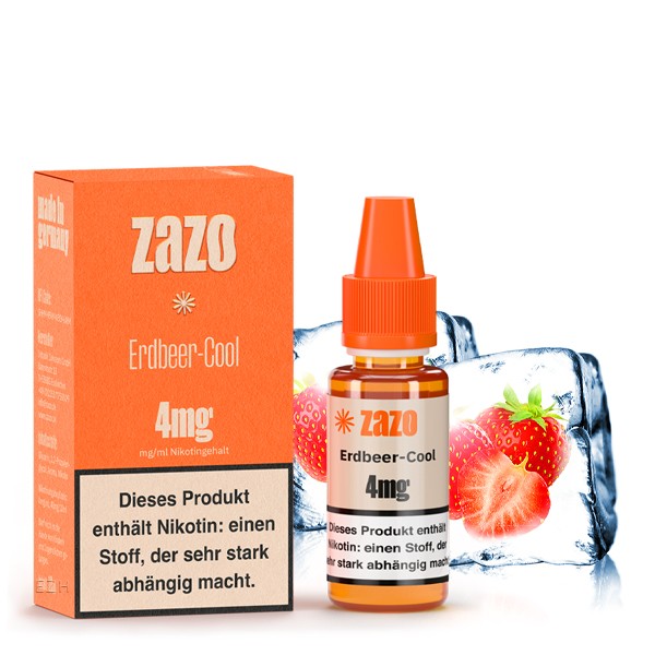 ZAZO Classics Liquid - Erdbeer Cool 10ml