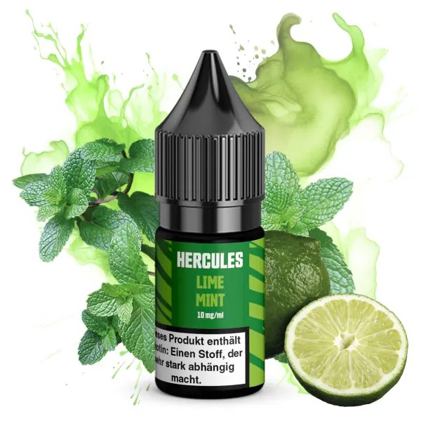 Hercules Nikotinsalz Liquid - Lime Mint 10ml