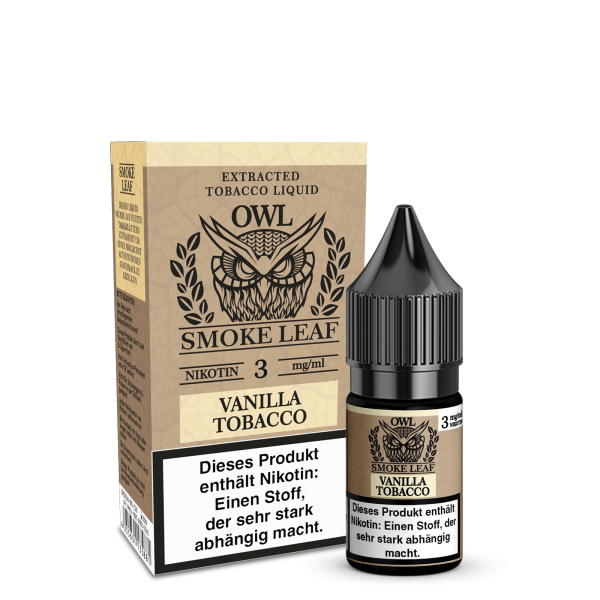 OWL Smoke Leaf Liquid - Vanille Tobacco 10ml