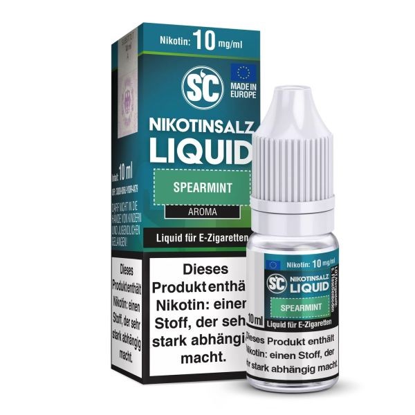 SC Nikotinsalz Liquid - Spearmint 10ml