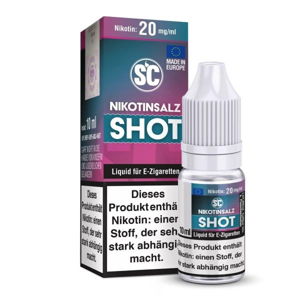 SC Nikotinsalz Shot - 10ml 50VG/50PG 20mg/ml