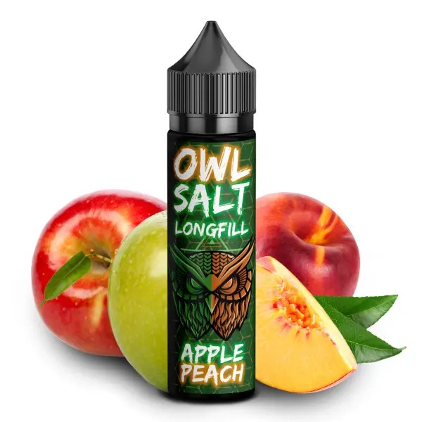 OWL Salt Longfill Aroma - Apple Peach 10ml