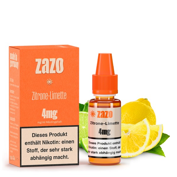 ZAZO Classics Liquid - Zitrone Limette 10ml