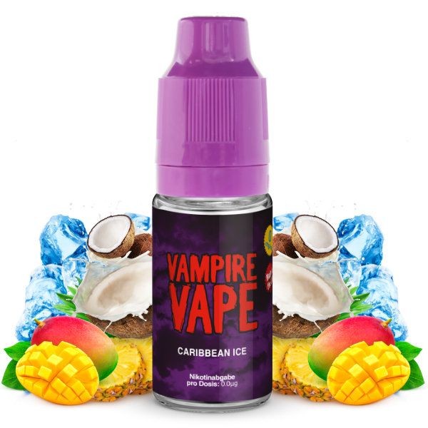 Vampire Vape Liquid - Caribbean Ice 10 ml