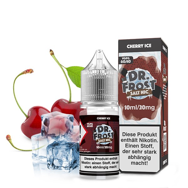 Dr. Frost Nic Salt Liquid - Cherry Ice 10 ml 20mg/ml