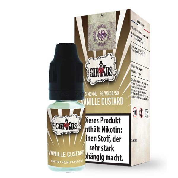 CirKus Liquid - Vanilla Custard 10ml