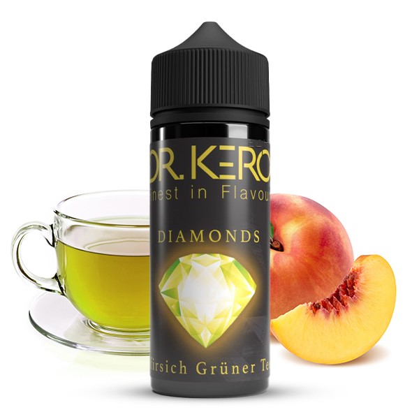Dr. Kero Diamonds Aroma - Pfirisch Grüner Tee 10ml