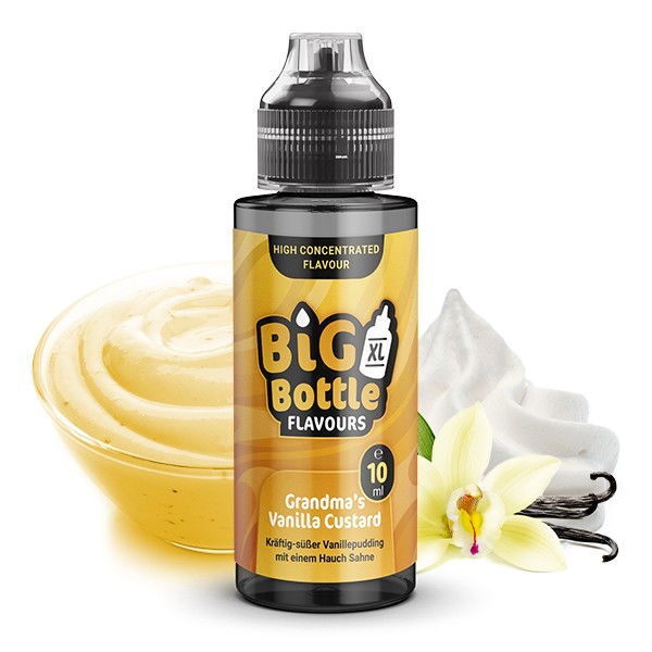 Big Bottle Flavours Aroma - Grandma&#039;s Vanilla Custard 10ml