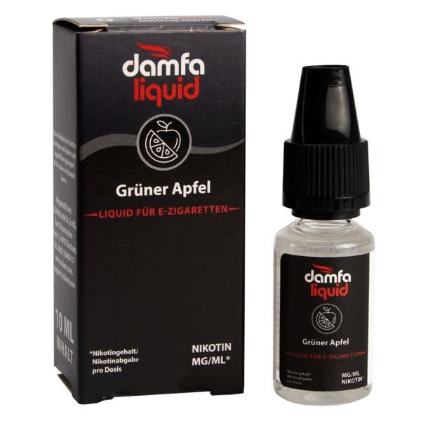 Damfaliquid Liquid - Grüner Apfel V2 10ml
