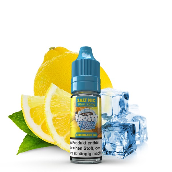 Dr. Frost Nic Salt Liquid - Fizzy Lemonade Ice 10 ml 20mg/ml