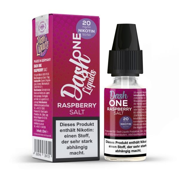 Dash One - Raspberry 10ml Liquid