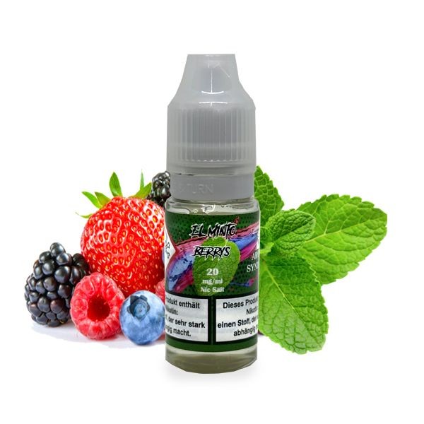 El Minto Nikotinsalz Liquid - Berrys 10ml