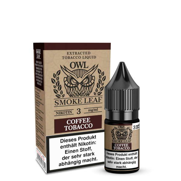 OWL Smoke Leaf Liquid - Coffee Tobacco 10ml