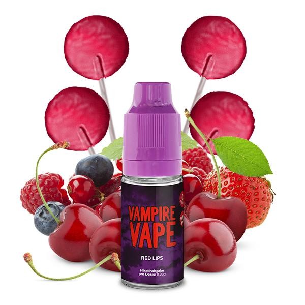 Vampire Vape Liquid - Red Lips 10 ml