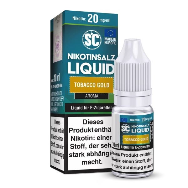 SC Nikotinsalz Liquid - Tobacco Gold 10ml