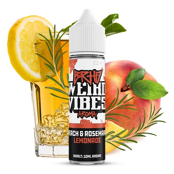 Barehead Aroma Weird Vibes - Peach &amp; Rosemary Lemonade 10ml