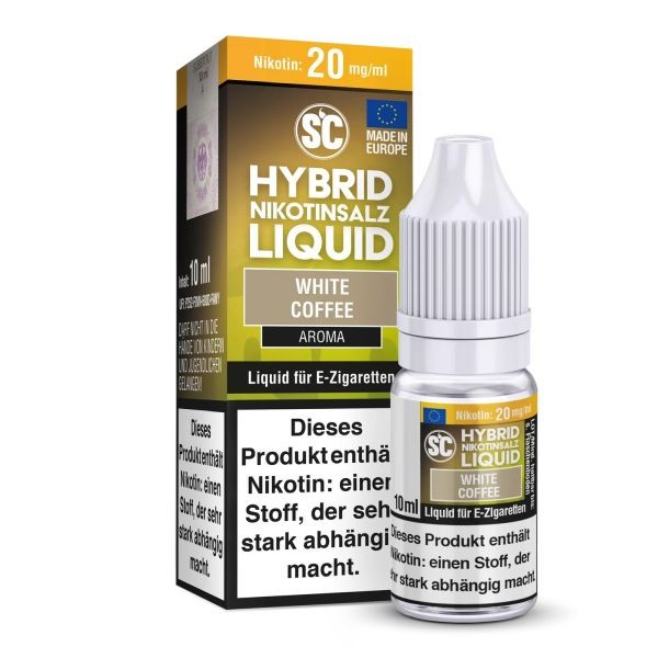 SC Hybrid Nikotinsalz Liquid - White Coffee 10ml