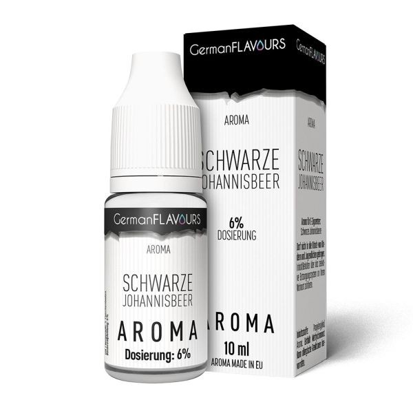 German Flavours Aroma - Schwarze Johannisbeere 10ml