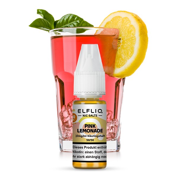 Elfbar Elfliq Nikotinsalz Liquid - Pink Lemonade 10ml