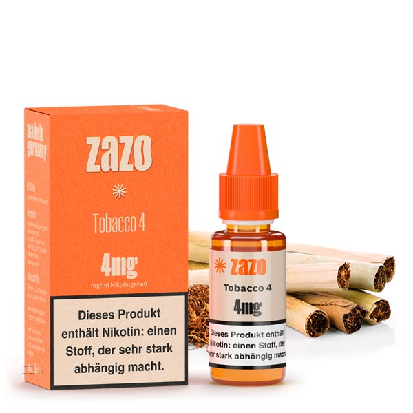 ZAZO Classics Liquid - Tobacco 4 10ml