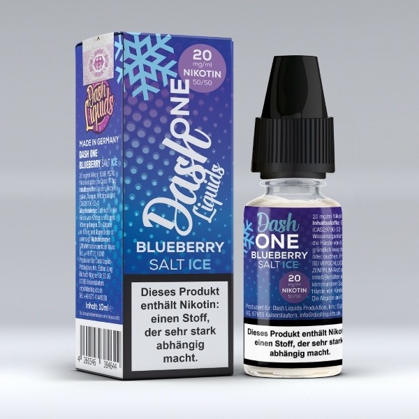 Dash One - Blueberry ICE 10ml Liquid