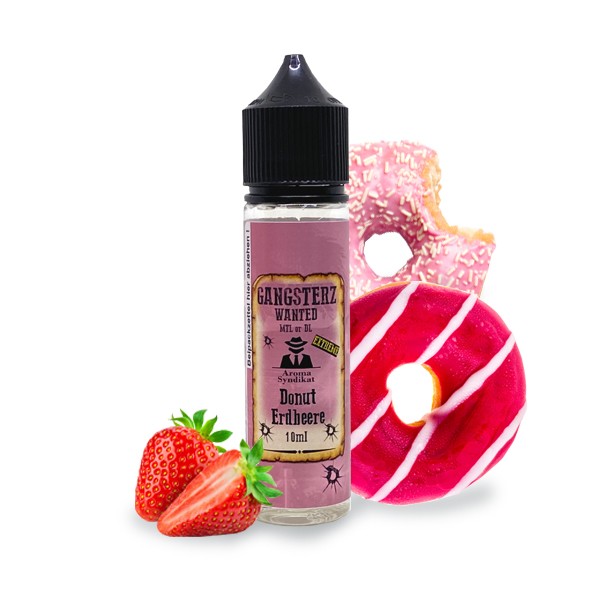 GANGSTERZ Aroma LF60 - Donut Erdbeere 10ml