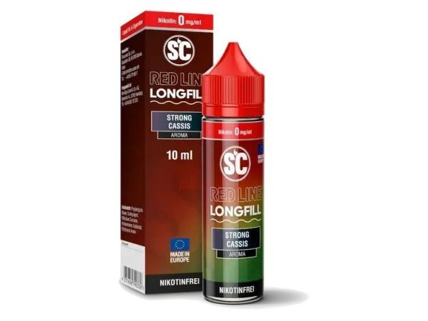 SC Aroma - Red Line Strong Cassis 10ml