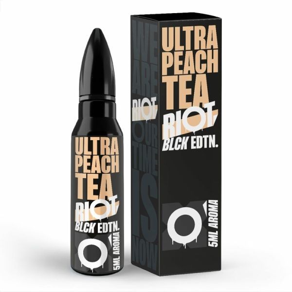 Riot Squad BLCK Edition Aroma - Ultra Peach Tea 5ml